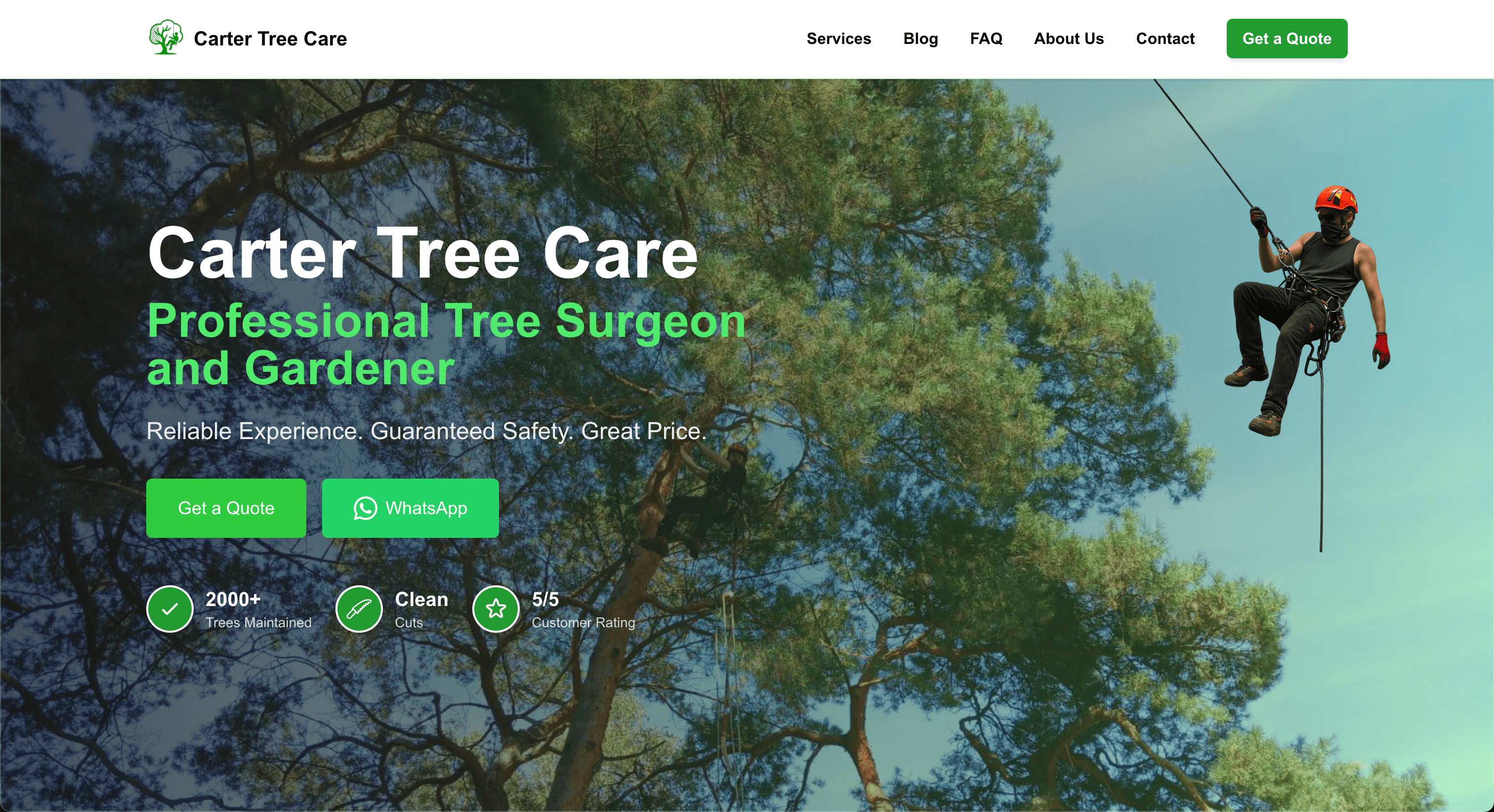 Carter Tree Care & Der Baumchirurg